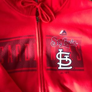 STL Cardinals zip hoodie